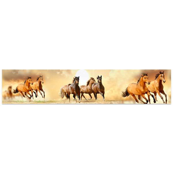 Wall Stickers: Herd of horses