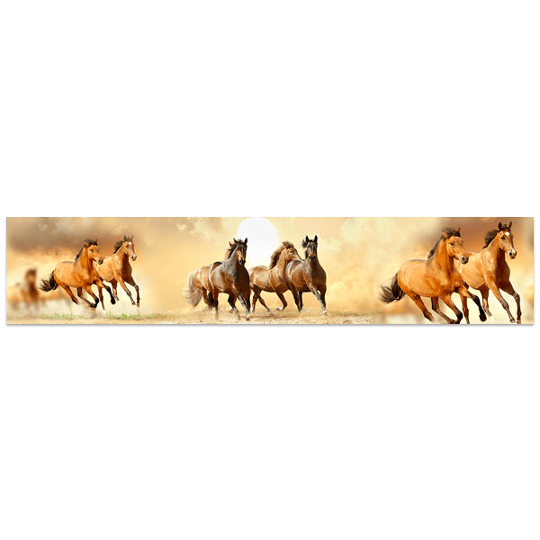 Wall Stickers: Herd of horses 0