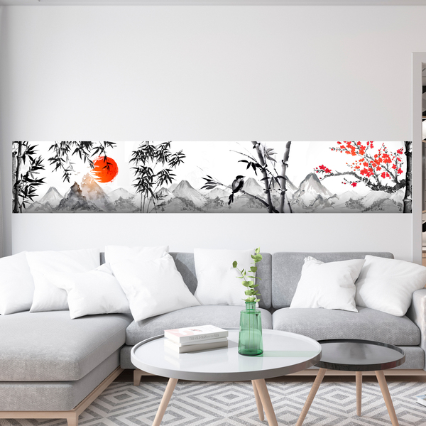 Wall Stickers: Japanese style landscape