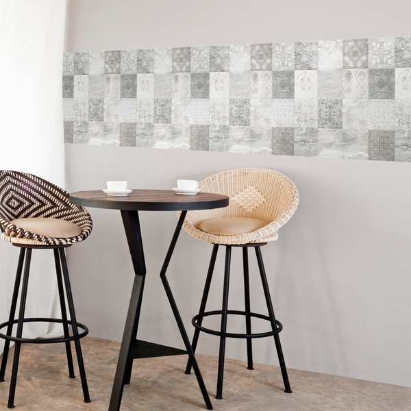 Wall Stickers: Worn tiles