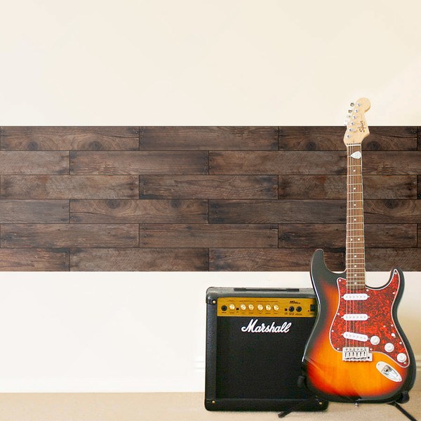 Wall Stickers: Rustic wood
