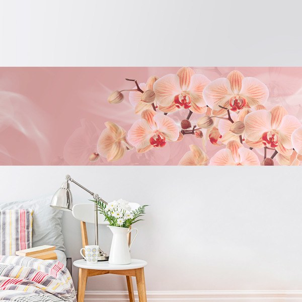 Wall Stickers: Pink Orchids