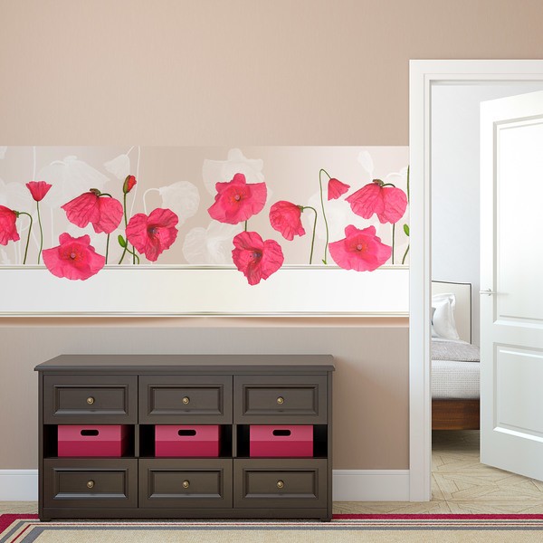 Wall Stickers: Beautiful poppies