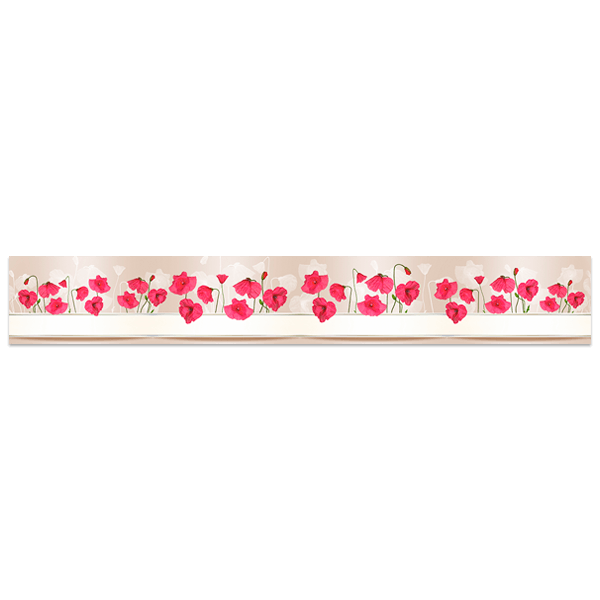 Wall Stickers: Beautiful poppies 0