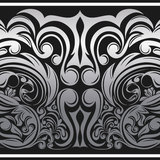 Wall Stickers: Tribal border 3