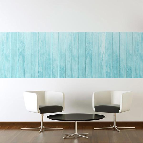 Wall Stickers: Blue platform