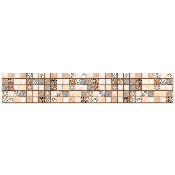 Wall Stickers: Salmon tiles