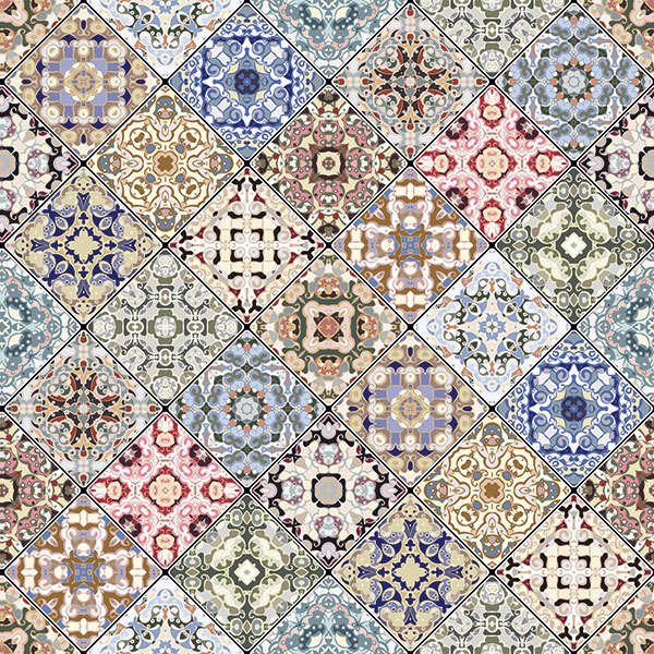 Wall Stickers: Tile Mosaic