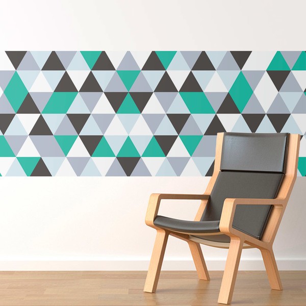 Wall Stickers: Rhombuses and triangles