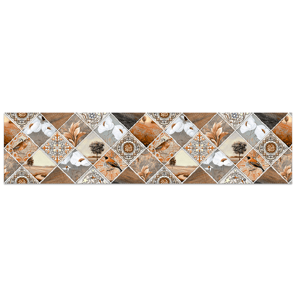 Wall Stickers: Wild Ornamental Rhombuses
