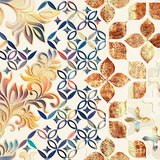 Wall Stickers: Multicolor Ornament 3