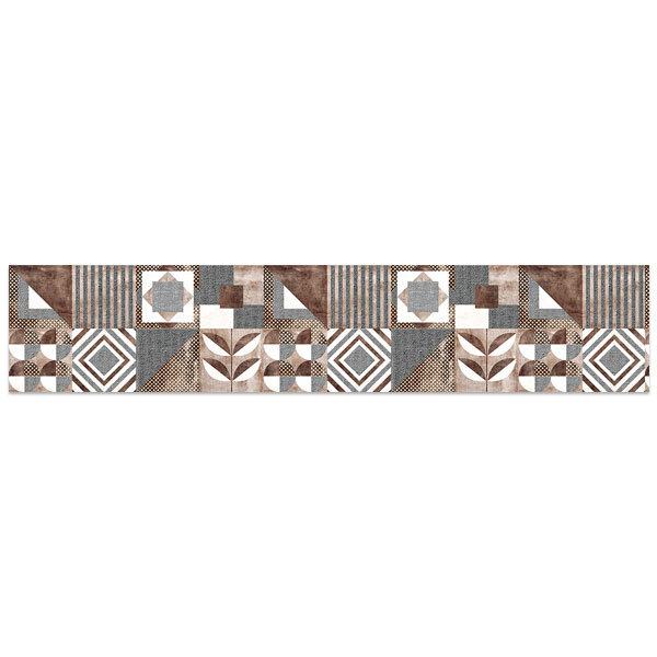 Wall Stickers: Geometric composition
