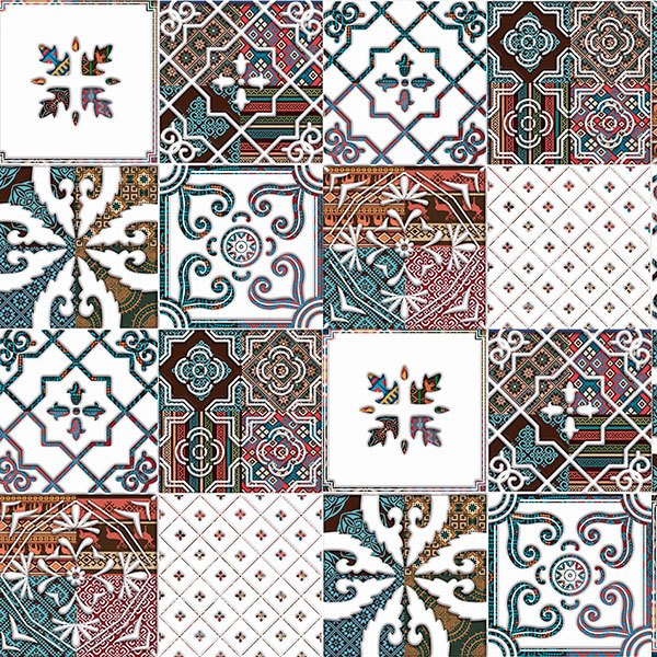 Wall Stickers: Ornamental Tiles
