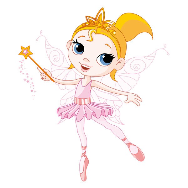 Stickers for Kids: Fairy Ballerina Rosa