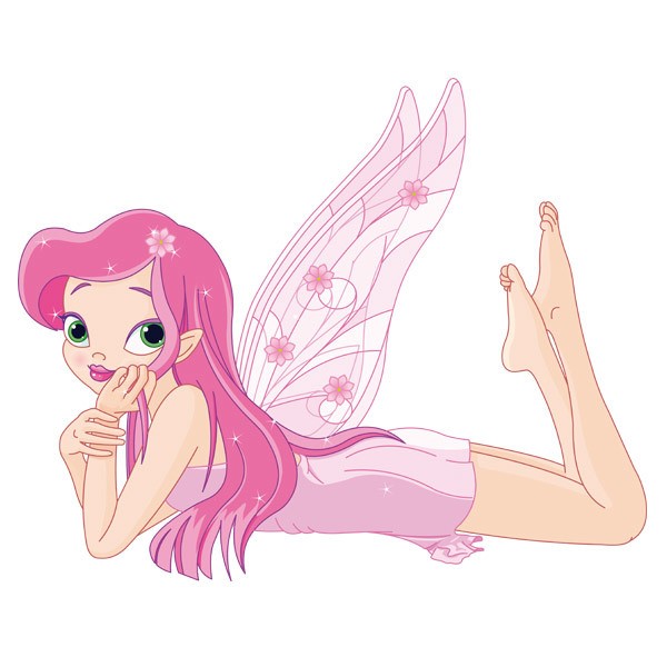 Stickers for Kids: Pink Fairy 2