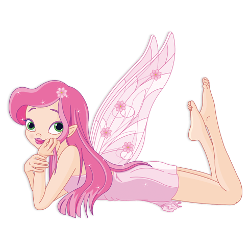 Stickers for Kids: Pink Fairy 2 0