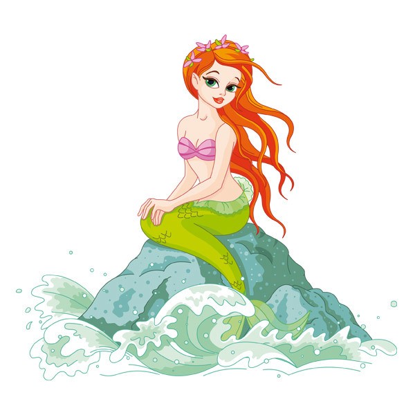 Stickers for Kids: Mermaid Ariel