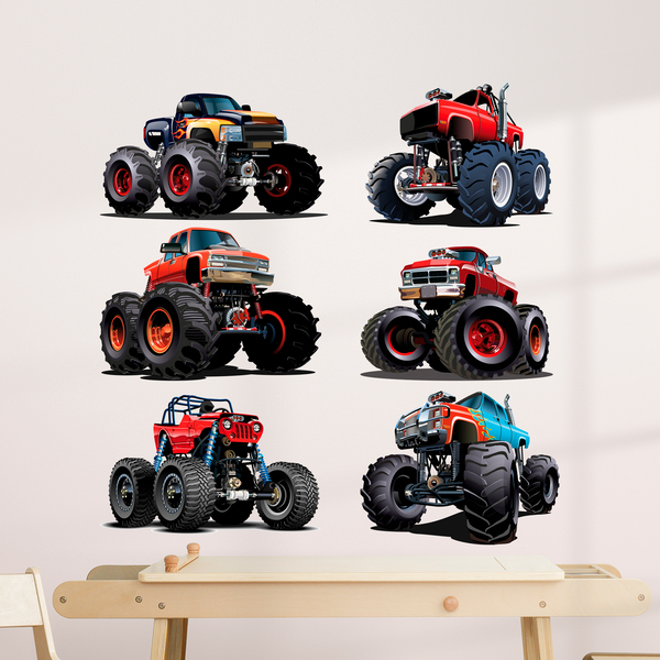 Stickers for Kids: Kit Monster Truck 1