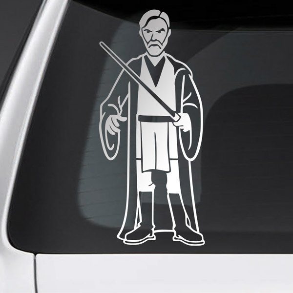 Car & Motorbike Stickers: Father Obi Wan Kenobi