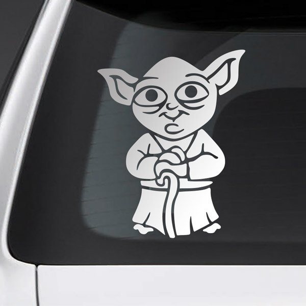 Car & Motorbike Stickers: Child son Yoda