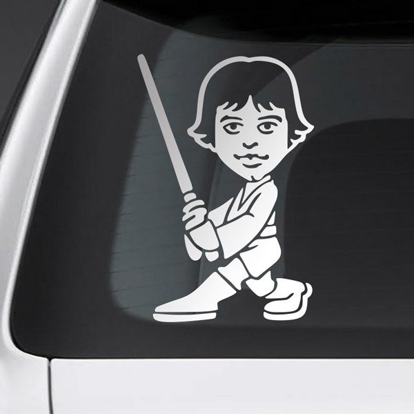 Car & Motorbike Stickers: Child son Luke Skywalker