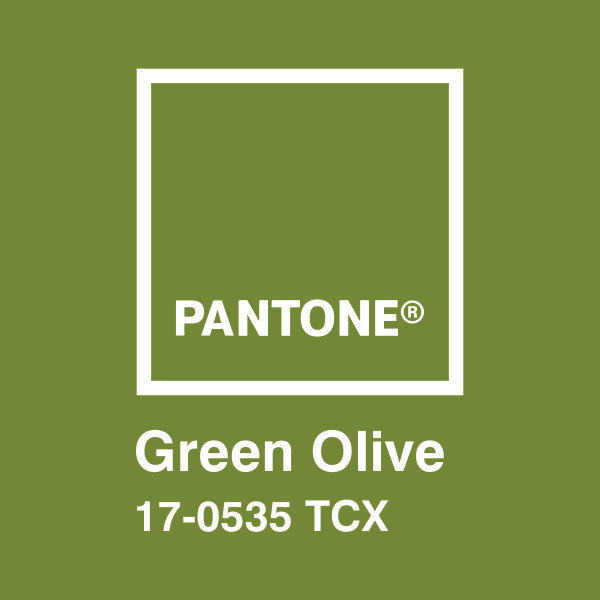 Wall Stickers: Pantone Green Olive
