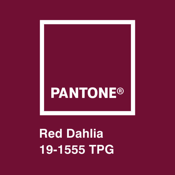 Wall Stickers: Pantone Red Dahlia