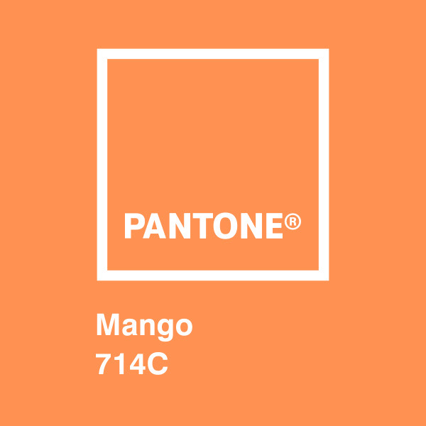 Wall Stickers: Pantone Mango
