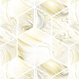Wall Stickers: Cubes in yellow tones 3