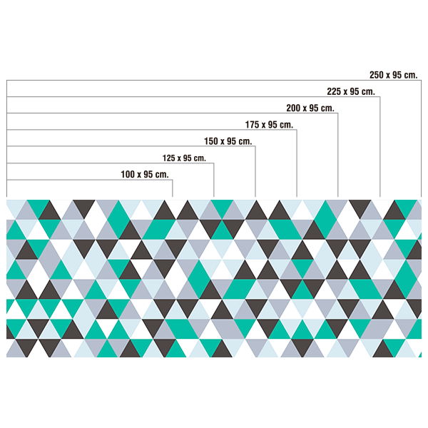 Wall Stickers: Composition of triangles 0