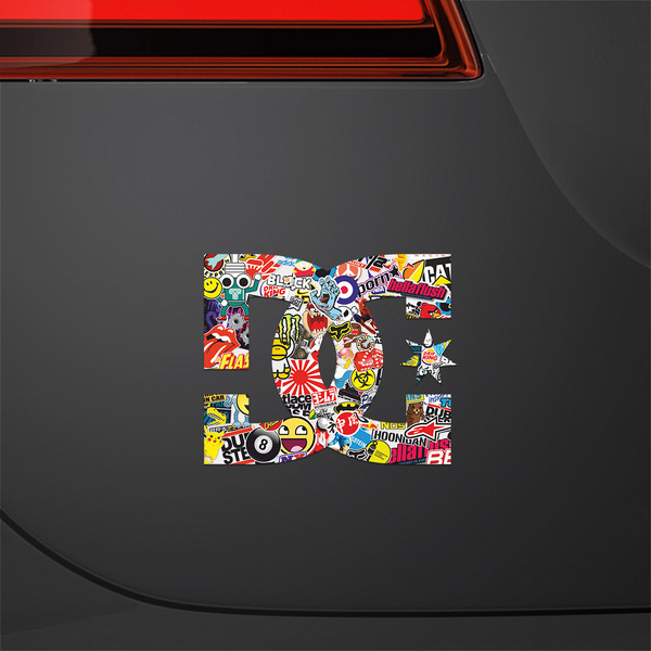 Car & Motorbike Stickers: DC Sticker Bomb 3