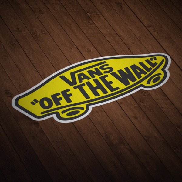 Car & Motorbike Stickers: Vans Off The Wall