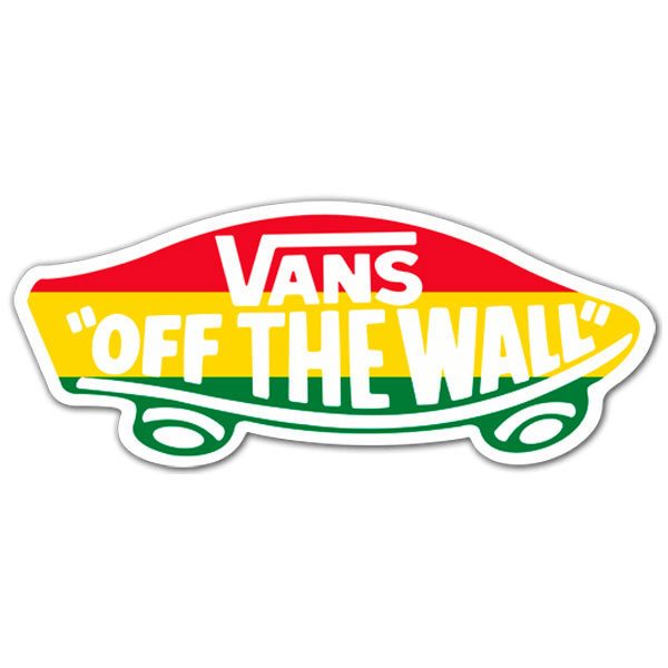 sticker vans off the wall