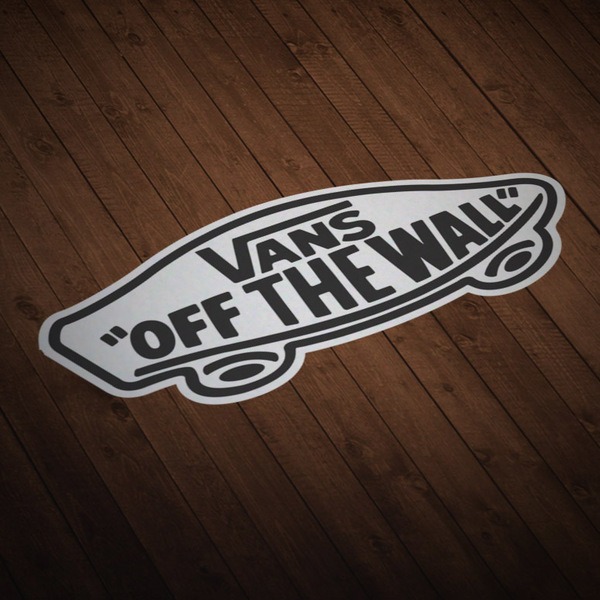 Car & Motorbike Stickers: Vans Off The Wall