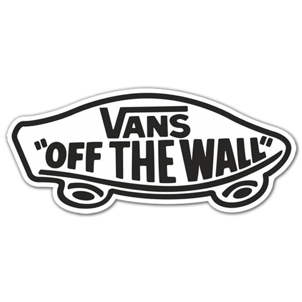 Sticker Surf Skate Vans off the wall 5