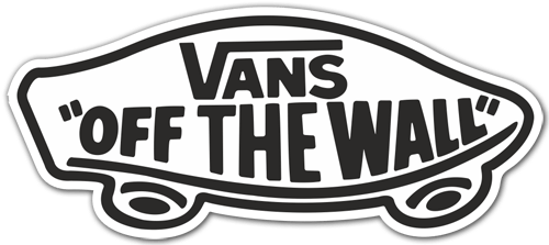 off the wall vans sticker