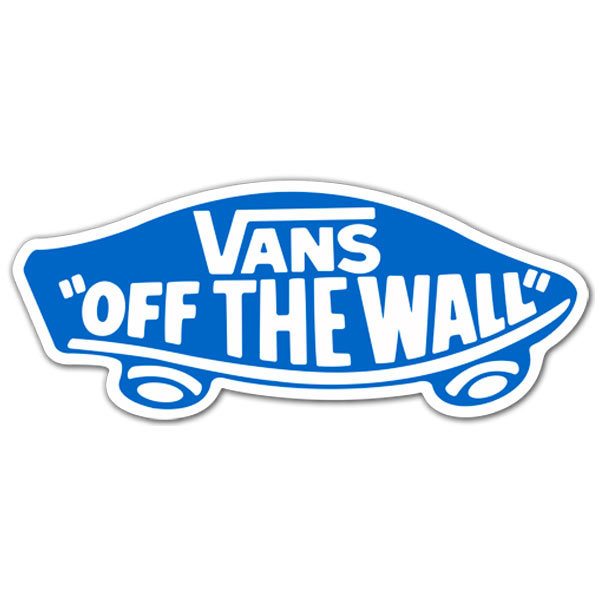 vans off the wall blue