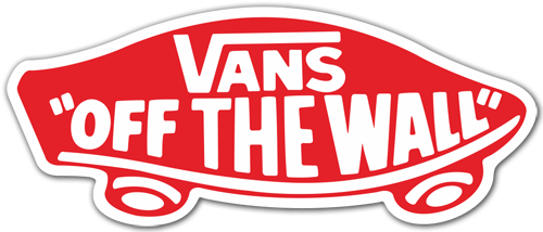 vans off the wall red and white