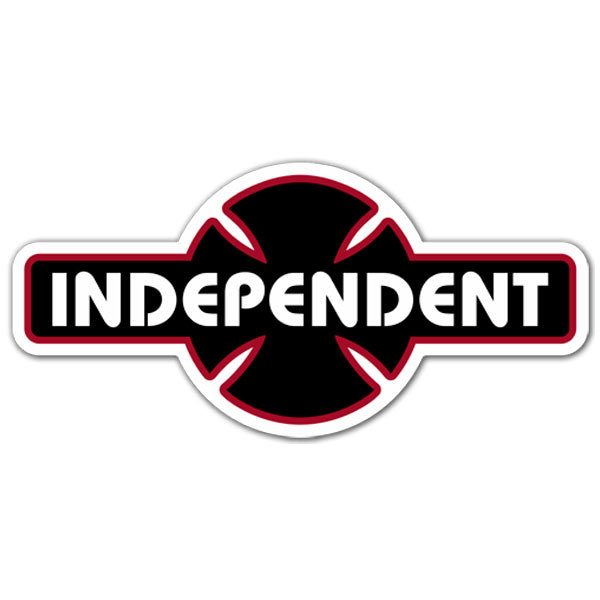 Car & Motorbike Stickers: Independent Truck Company retro black