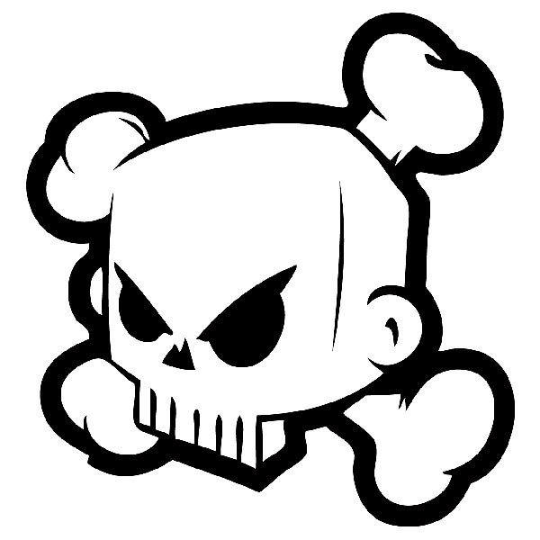 Car & Motorbike Stickers: Ken Block Skull