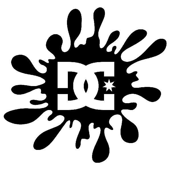 Car & Motorbike Stickers: DC Shoes Paint