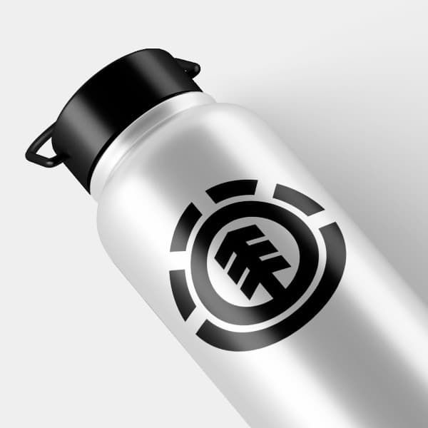 Car & Motorbike Stickers: Stylized Element Logo