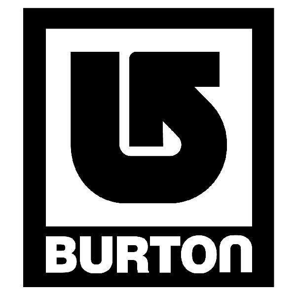 Car & Motorbike Stickers: Burton retro