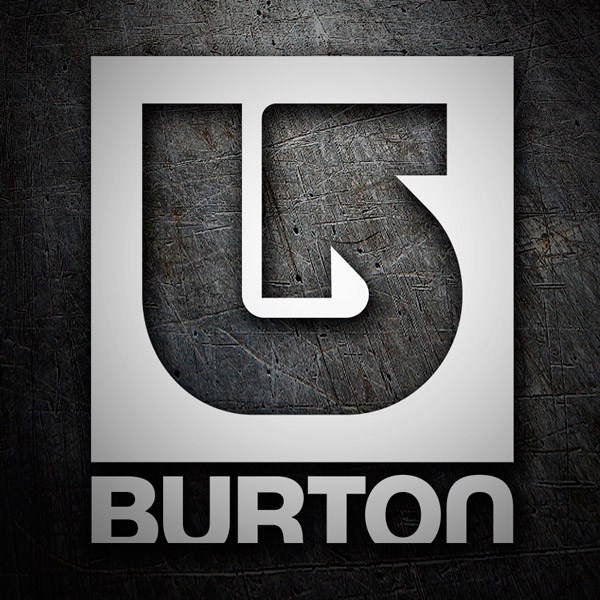 Car & Motorbike Stickers: Burton