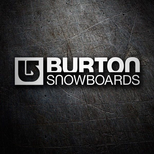 Car & Motorbike Stickers: Burton Snowboards 0