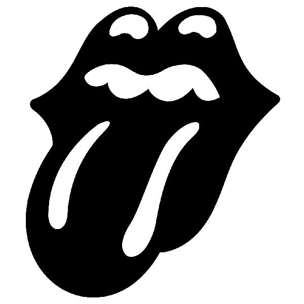 Rolling Stones Zunge Stahl-Kühlschrankmagnet ro 