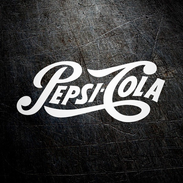 Car & Motorbike Stickers: Pepsi Cola Logo 1940