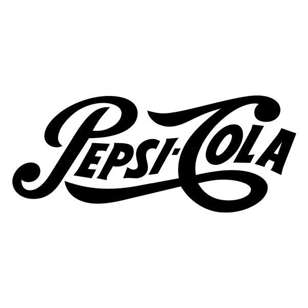 Car & Motorbike Stickers: Pepsi Cola Logo 1940