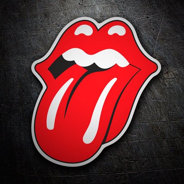 Car & Motorbike Stickers: The Rolling Stones color