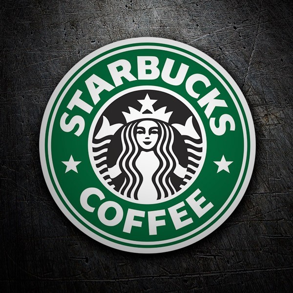 Car & Motorbike Stickers: Starbucks Coffee